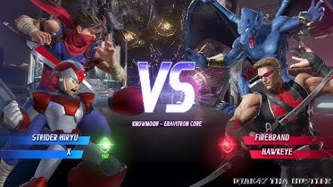 Marvel vs Capcom: Infinite | Strider Hiryu & X vs. Firebrand & Hawkeye | Fight #5