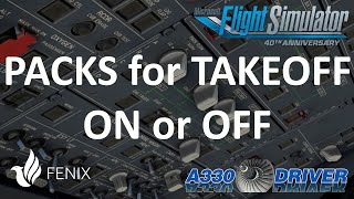 Packs ON or OFF for takeoff? Advantages and Disadvantages | Real Airline Pilot