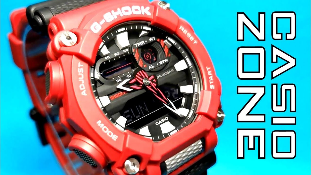 Casio G-Shock GA-900-4A Module 5637 watch 2020 - YouTube