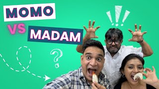 Madam Ne Dada Ko Rula Diya Momo Challenge Rj Praveen Funny Video