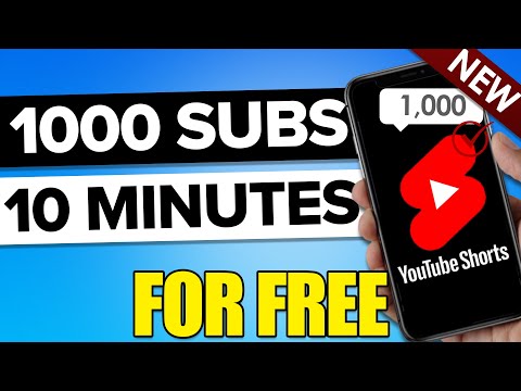 How To Get FREE Subscribers on  FAST in 2023 (REALLY WORKS