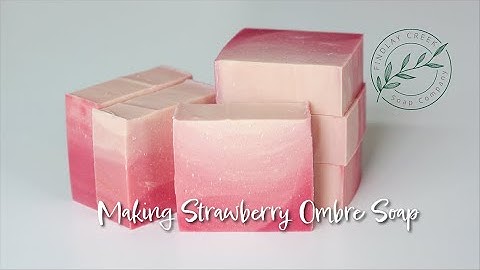 Soap Making - Strawberry Ombre Soap | Findlay Creek Soap Company