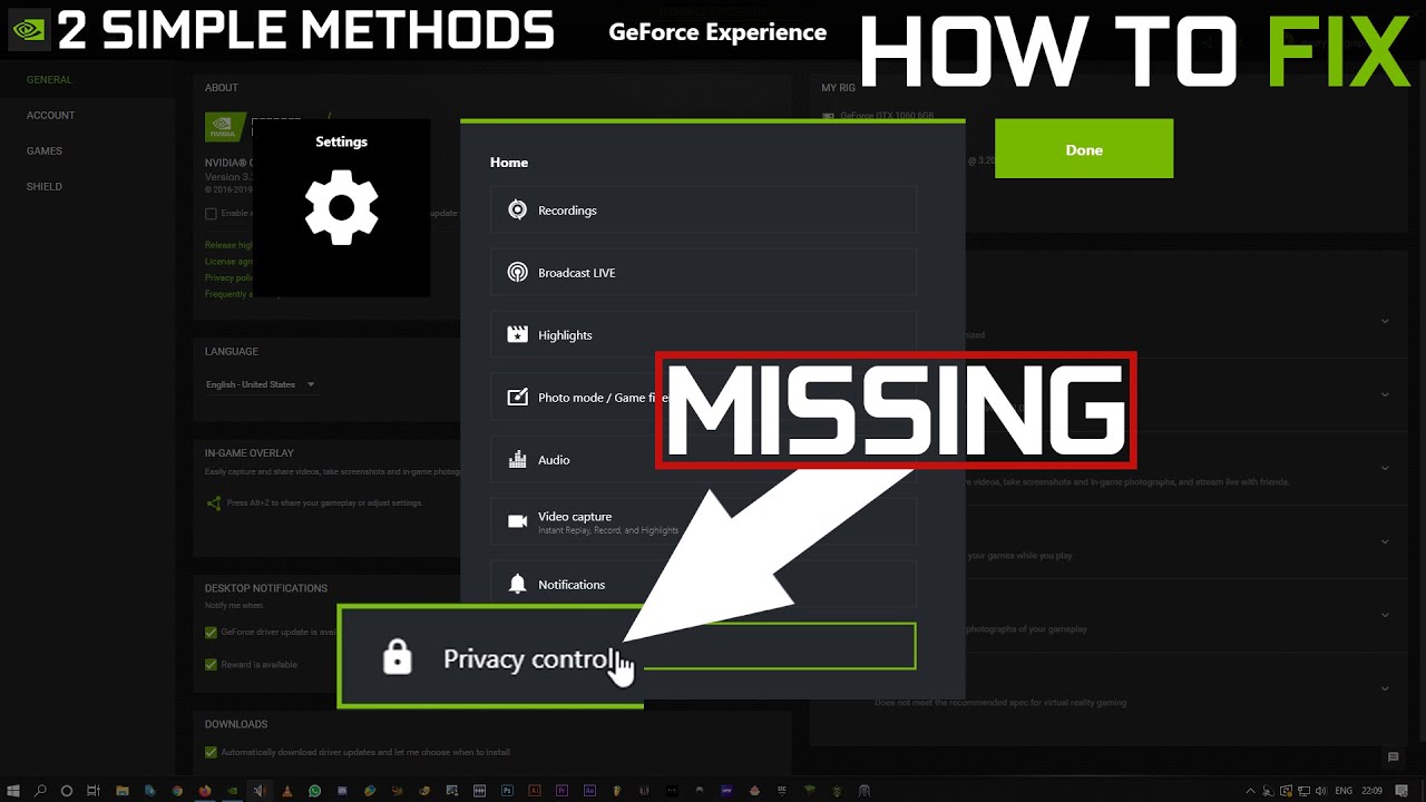 2 Simple Methods To Fix Privacy Control Missing Desktop Only How To Fix Youtube