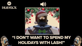 All New Dynamo Christmas Voicelines (Singularity Cast And Unselected) | Valve's DEADLOCK