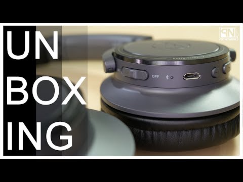 Audio-Technica - ATH-SR30BT Sound Reality Wireless Headphones - Unboxing - Poc Network