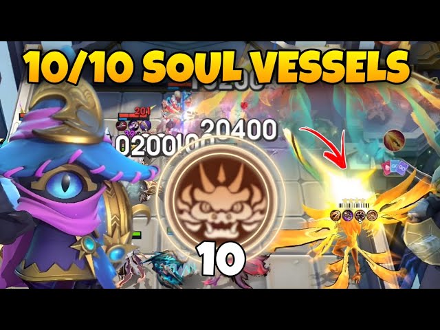 10/10 SOUL VESSELS STRATEGY USING CYCLOPS | Magic Chess gogo 