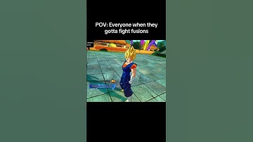 Fusion Players Don’t Like Fun😭 (Dragon Ball Sparking Zero) #dragonball