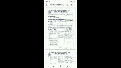 #RtU notice odd sem exam form , exam pattern and latest updates