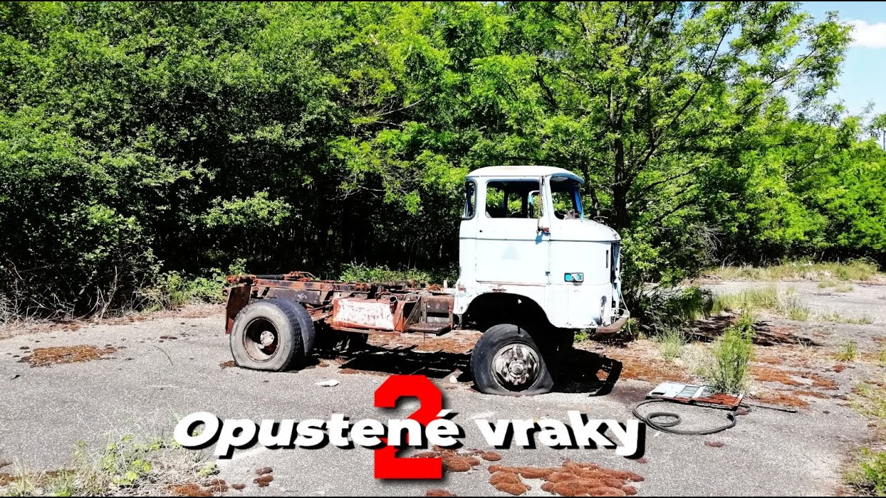 Opustené vraky 2 🚙🚚🚜🚗 SLOVAK URBEX LEVICE.