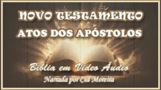 Bíblia em Vídeo Áudio: 44 - Novo Testamento - ATOS DOS APÓSTOLOS 1 ao 28 (Completo): Históricos