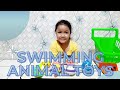 RAISYAH WITH SWIMMING ANIMAL TOYS | UNBOXING