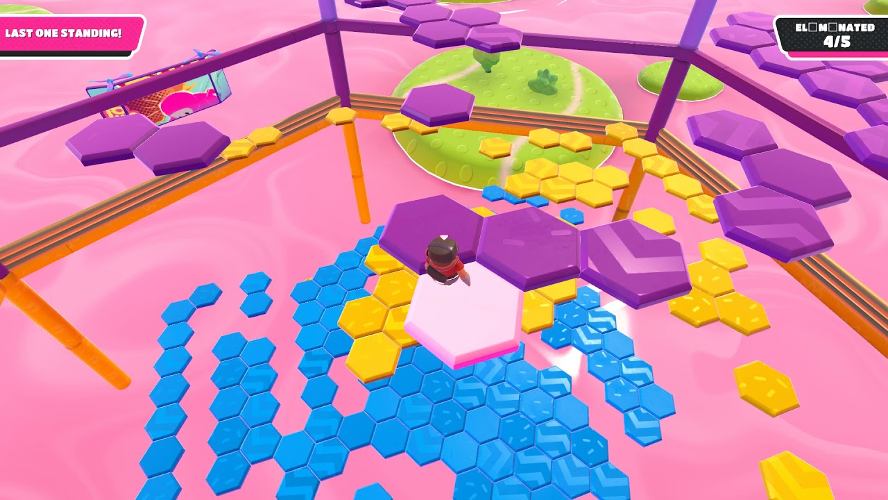 Win Day #3 Hexagon -Fall Guys Season 4