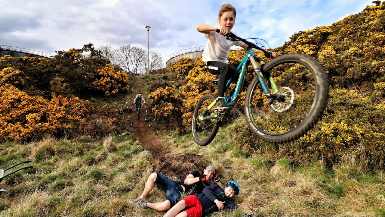 Homemade Bike Jump Park YouTube