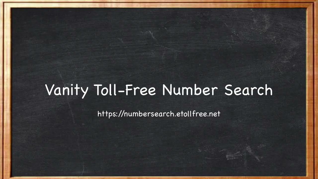 Reverse Search Toll Free Numbers