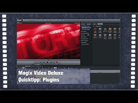 Magix Video Deluxe 2015 Quicktipp: Kostenlose Plugins und deren Quellen [Grundkurs Tipp 7]