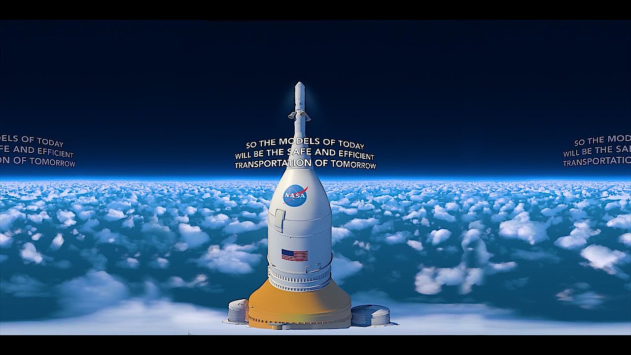 Wind Tunnel Test of NASA's Most Powerful Rocket | 360° Animation