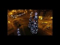 Limoges vue du ciel filmée la nuit de noël par un drone