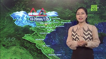 Thời tiết 08/04/2021 | Cảnh báo: Bắc Bộ mưa giông về đêm | VTC16