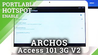 How to Create Mobile Hotspot in ARCHOS Access 101 3G V2 – Set Up Portable Hotspot screenshot 3