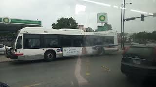 CTA2024 Novabus LFS Ride: 8707 on the 75 from Cotatge Grove to Jeffery