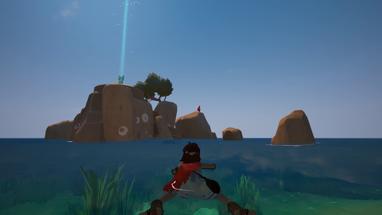 RiME Walkthrough Part 1 Chapter 1: Denial - The Four FOX Statues (No Commentary)