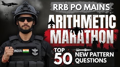 🔥RRB PO Mains  top 50 NEW Pattern QUESTIONS | MARATHON BY Sandeep Prajapati