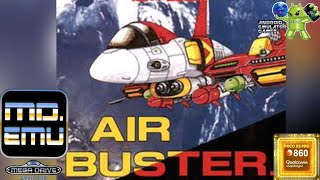 Air Buster Gameplay MD.EMU ( Sega Mega Drive Emulator ) screenshot 4