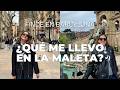 Mi Maleta para Barcelona | ¿Qué me llevo en mi mochila y neceser de viaje para un finde?