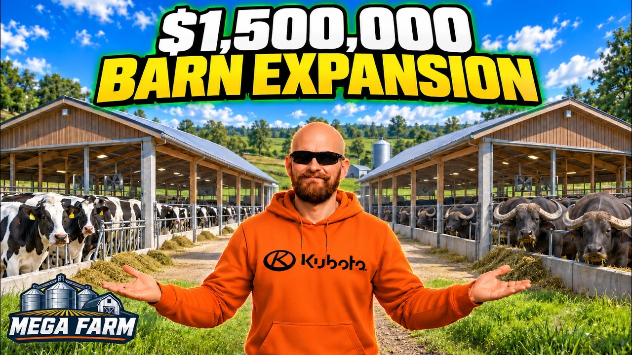 I Spent $1,500,000 On New Barns For My Mega Farm