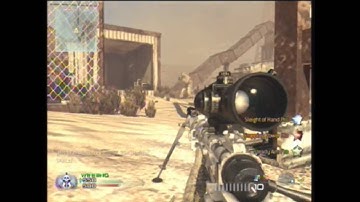 Mw2 1v1 friendly quickscopes #1