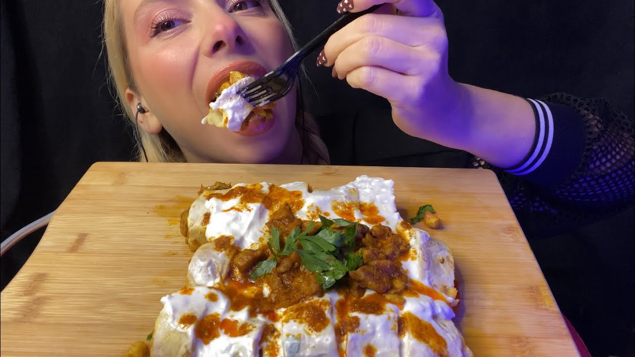 YOĞURTLU TANTUNİ MUKBANG ASMR | ÇOCUKLUK TRAVMAN