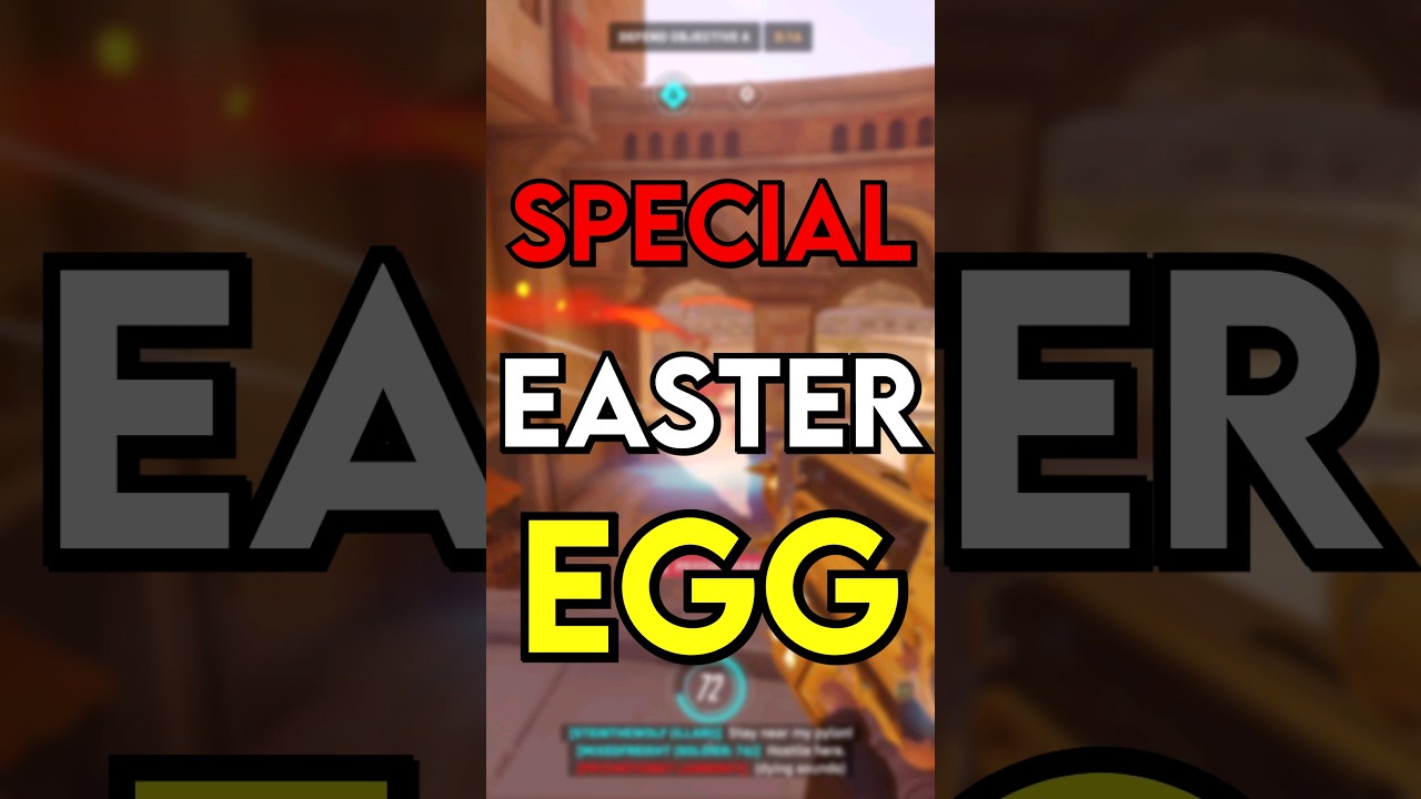 EASTER EGG In Overwatch 2 You've NEVER Seen Till NOW #shorts #overwatch2 #overwatch #ow2 #ow