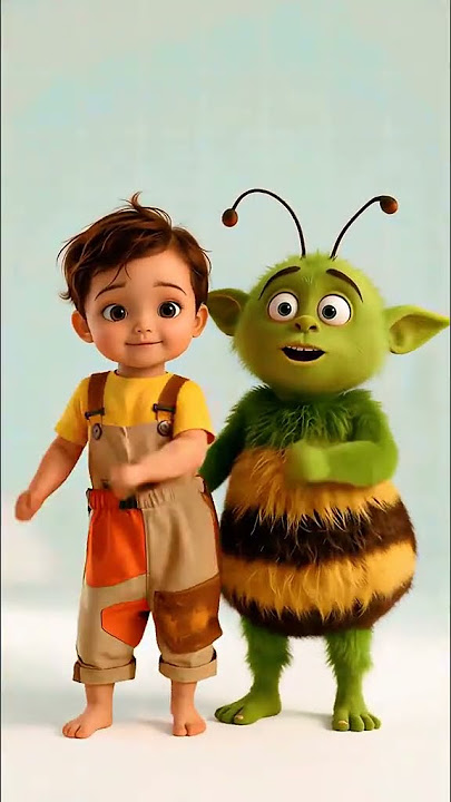 cute baby dance with funny alien 👽🤩 #amitocoseita #aiendance #babydance