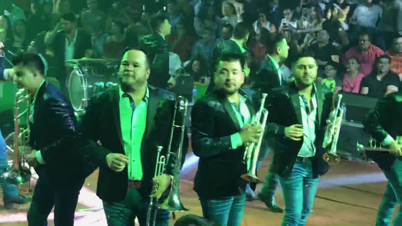 Banda Ms Palenque Texcoco 2018 el aguila blanca YouTube