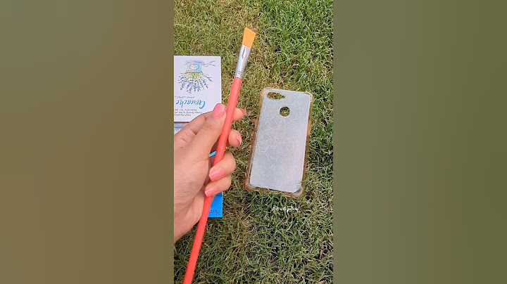 let's paint my old mobile case #diy