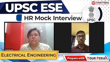 UPSC ESE HR Mock Interview | ESE Preparation | EE | UPSC ESE Interview Preparation with YourPedia