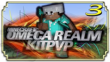 Omega Realm Minecraft Server | I GOT BANNED!! | KitPVP