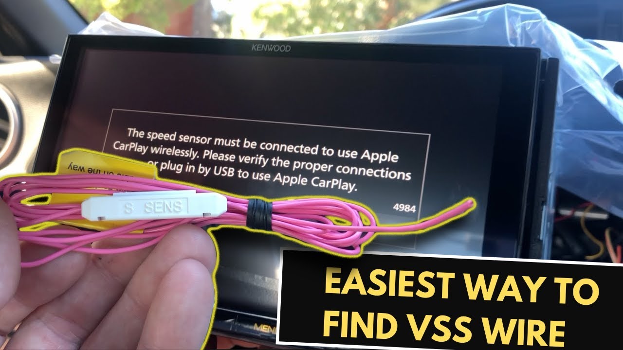 How To Find Vss Wire Vss Wire Location Easy Fix To Finding Vss Wire Youtube