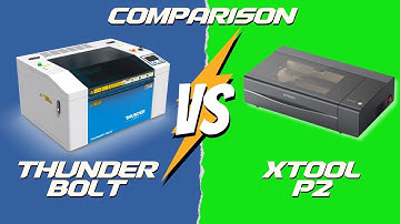 Thunder Bolt vs Xtool P2 Comparison