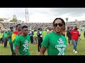GOR MAHIA FANS ENJOYING THE RED CARPET TREATMENT AFTER THE TROPHY🏆 PRESENTATION
