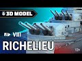 Сухой док: Французский линкор Richelieu | World of Warships