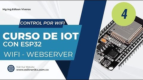 ✅ mi PRIMER mensaje local en HTML con WEBSERVER hola mundo |curso IOT con ESP32 y ARDUINO (No4)