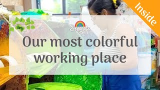 Inside GRIMM'S: Our most colorful working place