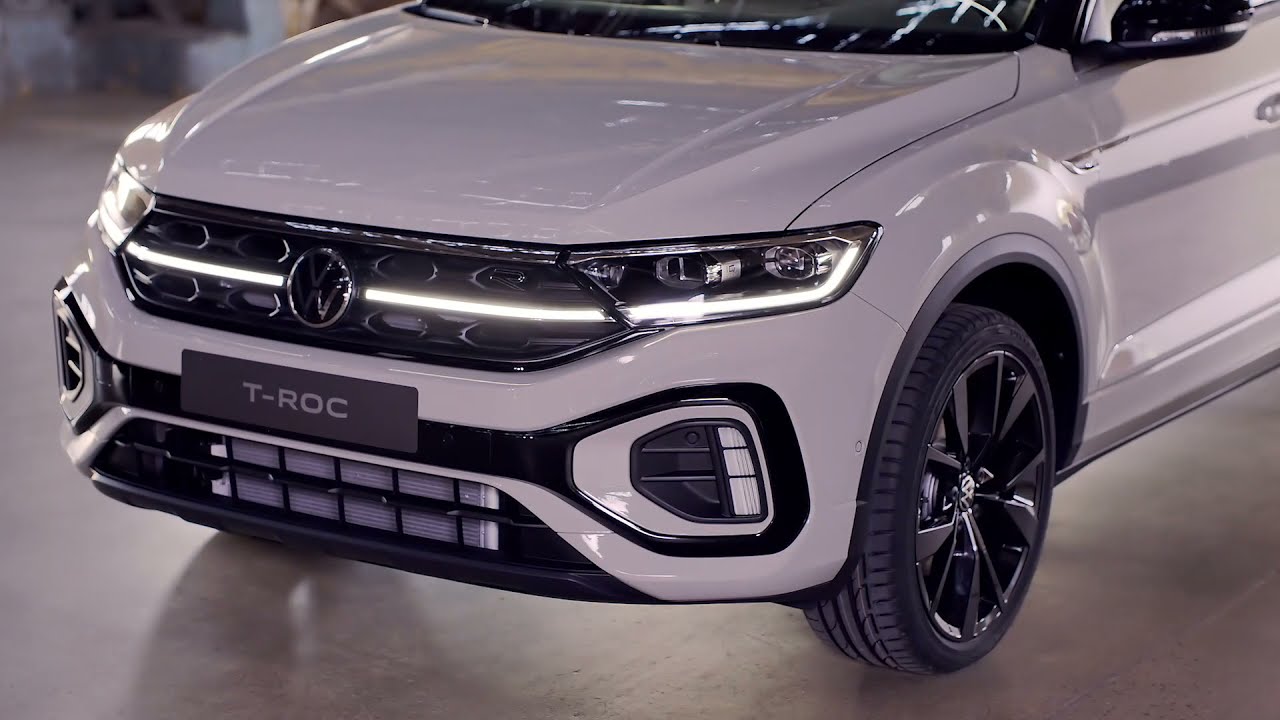 Das neue Volkswagen T-Roc - Verfeinerter Innenraum, geschärftes  Exterieurdesign 