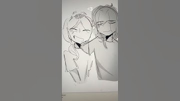 this trend but different cuz i’m too lazy to draw a bunch of younger me #art #artist #digitalart