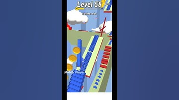 Stair Run Level 58 Gameplay Walkthrough iOS, Android | Mobile Player #58