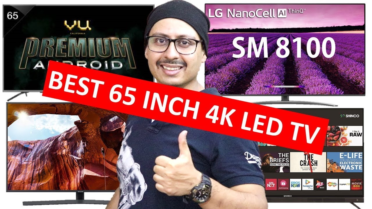 Best 65 inch 4K LED TV Under 50000 65000 1 Lakh 1.25 Lakh 1.5
