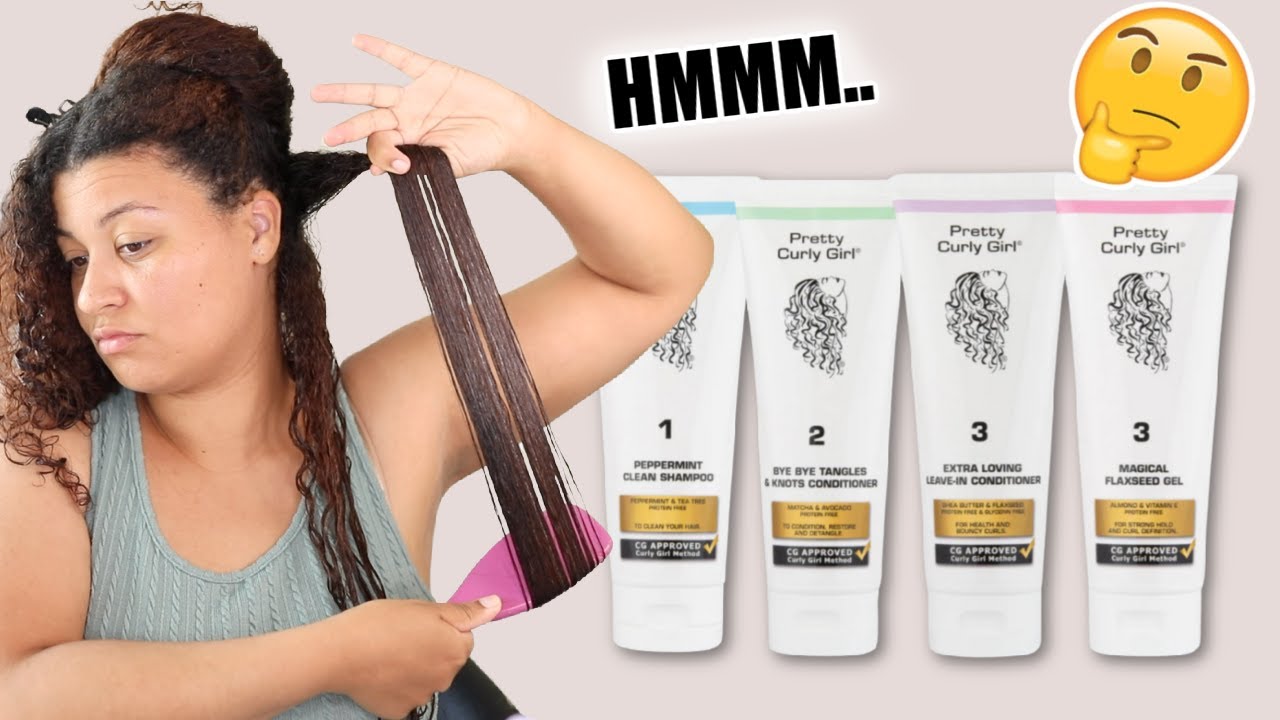 I tried curly hair products from THE NETHERLANDS "Pretty Curly Girl