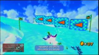 Super Mario Galaxy - Parte 8 Estrella 8: Clase de Surf (Entrenamiento) (720p)