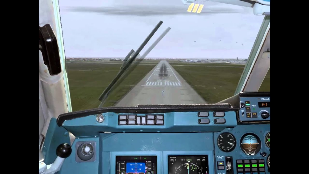 Paris-Orly (ORY/LFPO) arrival Cubana IL-96 in HD